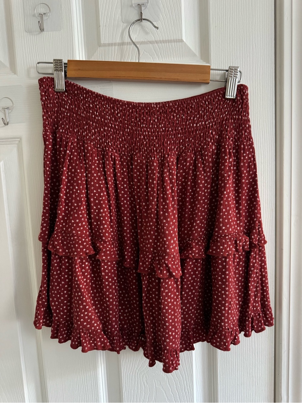 LA HEARTS Polka Dot Ruffle Skirt M - Picture 6 of 11